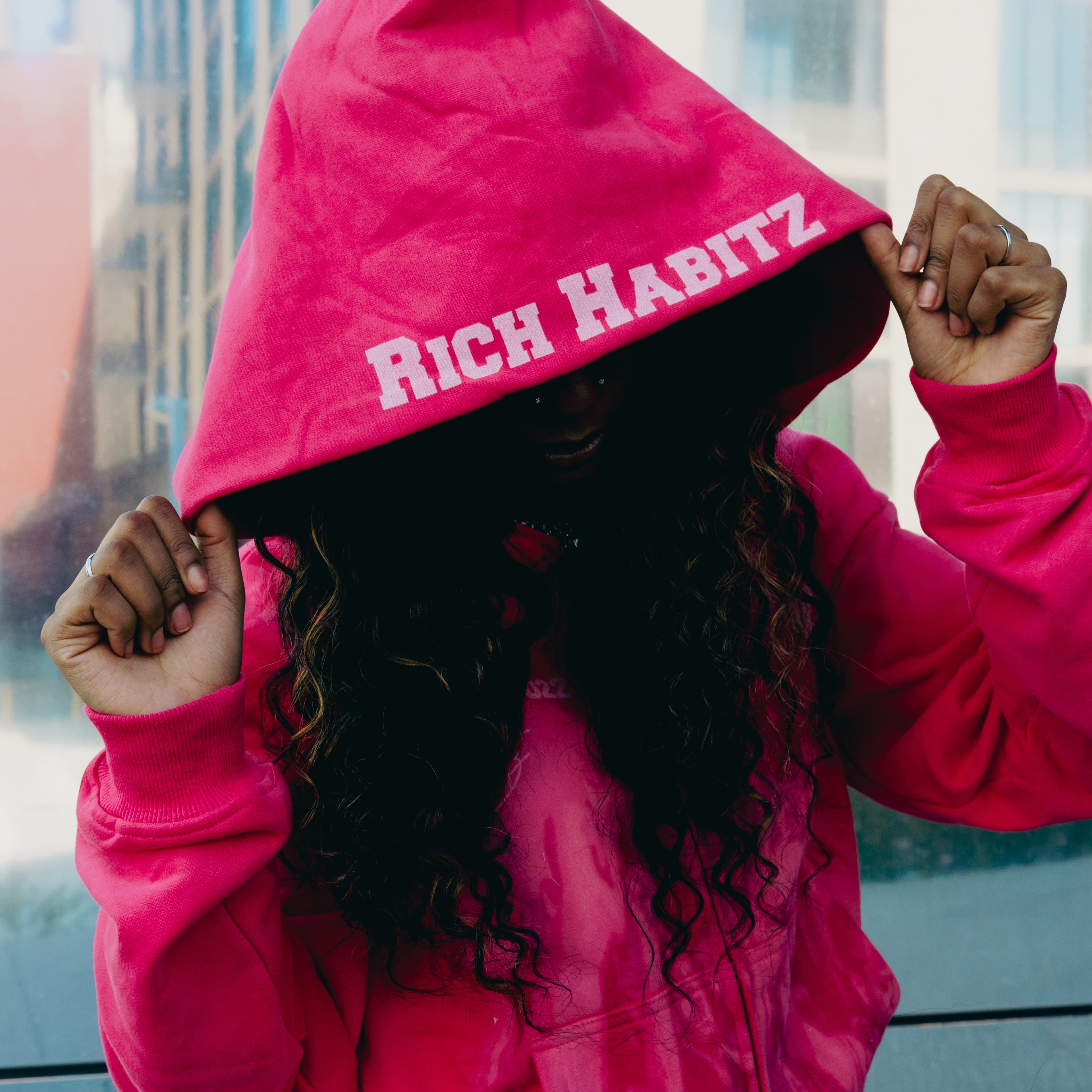 "CODE PINK" hoodie