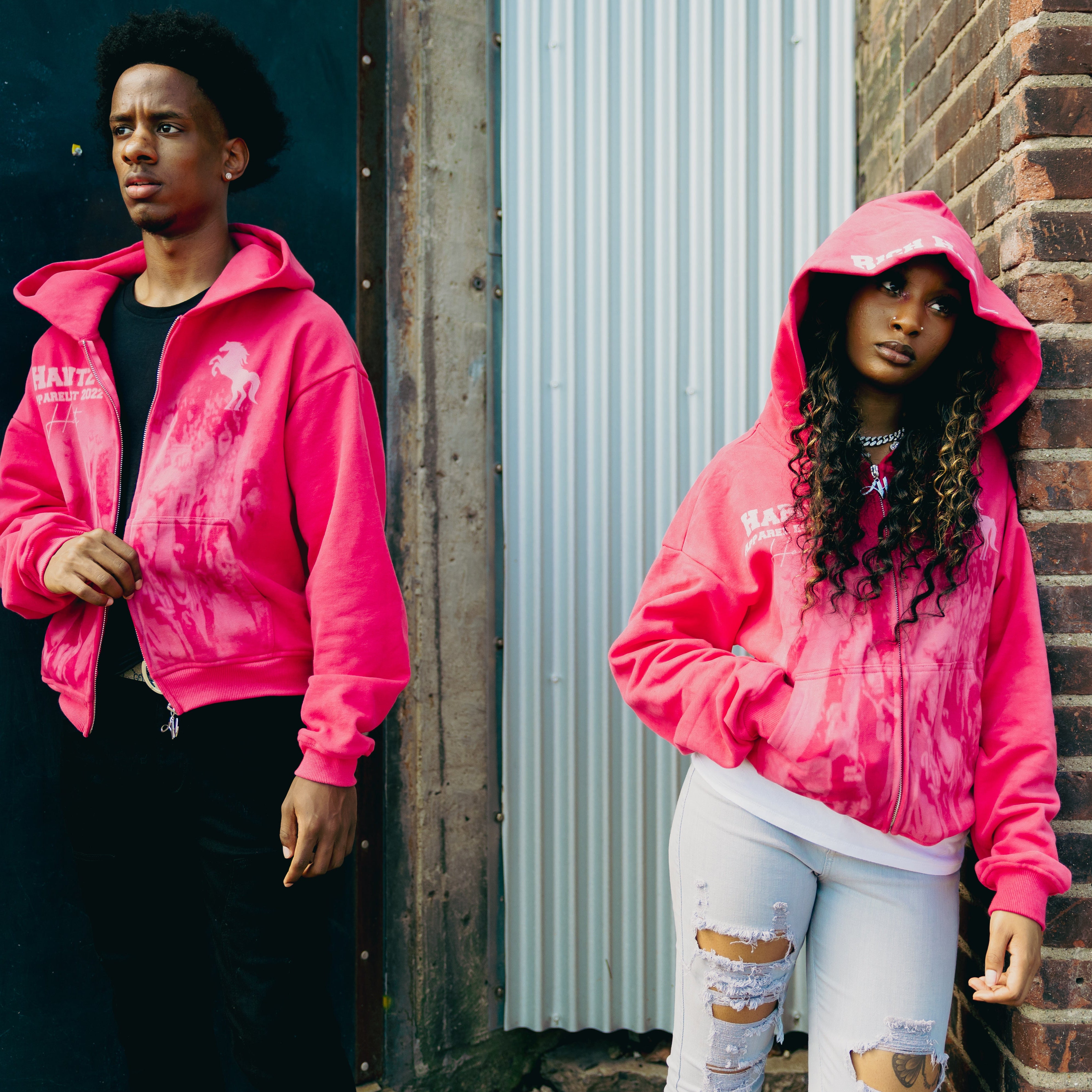 "CODE PINK" hoodie